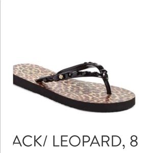 Tory burch flips flops size 8m